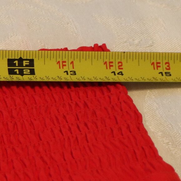 Live Well Lifestyle Red Skort Wide Elastic Waistband Stretchy Undershorts Medium - Picture 7 of 14